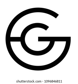 G character logo emblem