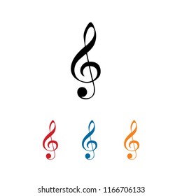 G clef musical note symbol