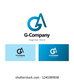 G Company Logo Vector Template Design Illustration