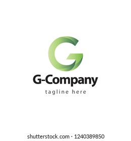 G Company Logo Vector Template Design Illustration