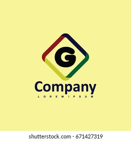 G Company Logo Vector Template