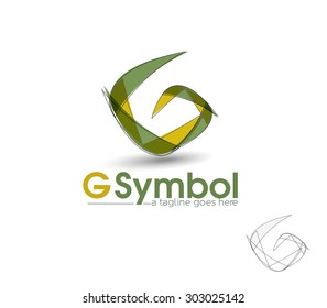 G company vector logo and symbol Design 