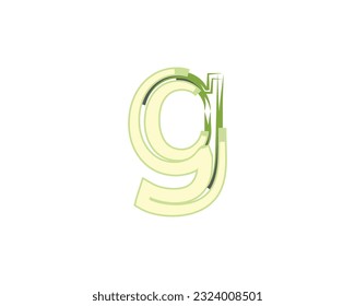 g creative logo design element
