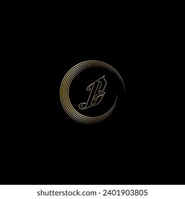 Plantilla de diseño de logotipo para letras modernas creativas