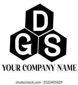  G D S Letter Logo, Unique Modern Logo, Best Logo.