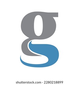 G decorative letter logo template