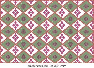 G e o m e t r i c E t h n i c p a t t e r n ,
Native American tribal fabric, tile, carpet, vector,