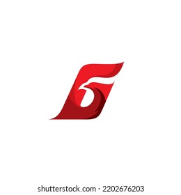 Logotipo de águila G, diseño de iconos de águila, adecuado para su marca inicial o su marca