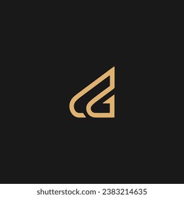 G Elegant and stylish G logo design, G letter logo,

