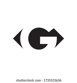 G eye vector design concept