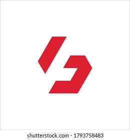 Signo vectorial de diseño del logotipo G F