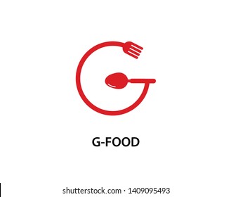 G Food Creative Logo Template Design