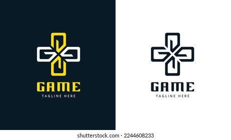 G Gaming Console Esport Logo Designs
