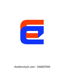 g ge logo letter vector