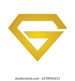 G gem logo icon template