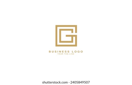 G, GG, Abstract Letters Logo monogram