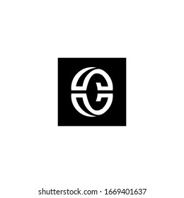 G, GG letter logo icon template