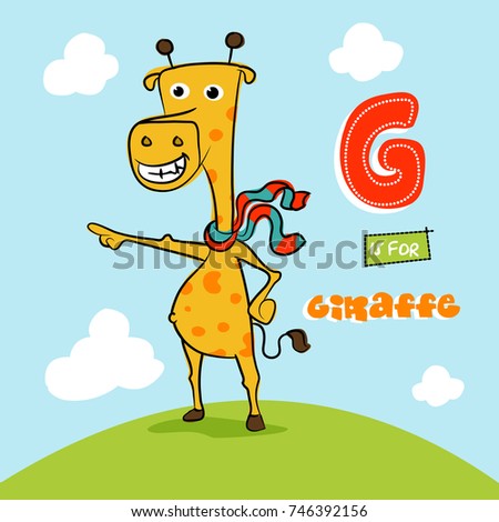 G is for Giraffe