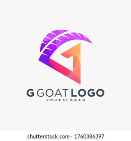g goat logo icon zoo