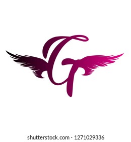 G graphics logo wings