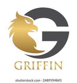 G griffin inspiration for logos, icons and symbols on banners