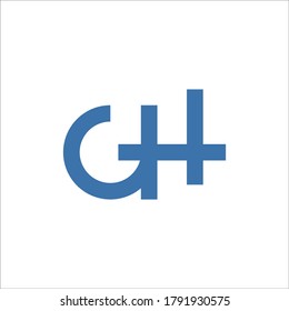 G H Logo Design Vector Sign Stock Vector (Royalty Free) 1791930575 ...