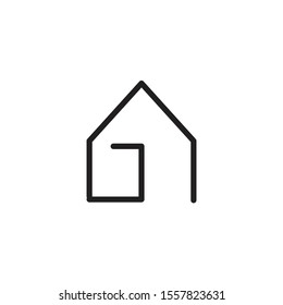 G home logo vector illustration.