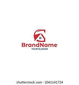G House Logo Design Vector