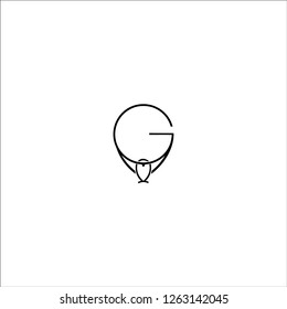 G Icon Owl Logo Design Modern