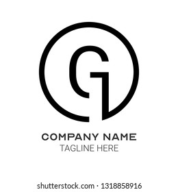 G Inital Letter Logo Design Stock Vector (Royalty Free) 1318858916 ...