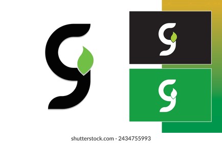 G Initial Letter Logo Symbol Vektor Grafik Design moderner minimalistischer Tempel