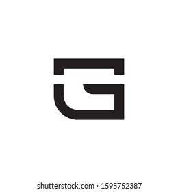 G initial letter logo template vector icon design