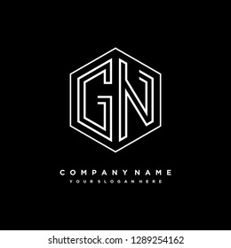 G initial letter, modern logo design template vector 