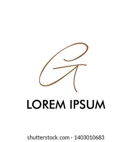 G initial letter for name of business or fashion company