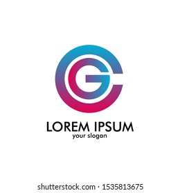 G initial letter for professional business symbol or logo icon 
