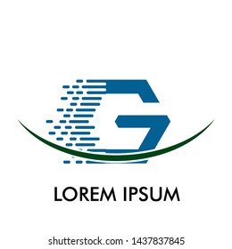 G initial letter for technology and science company