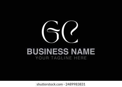 G  initial logo | initial based abstract modern minimal creative logo, vector template image. luxury logotype logo, real estate homie . typography . initials 