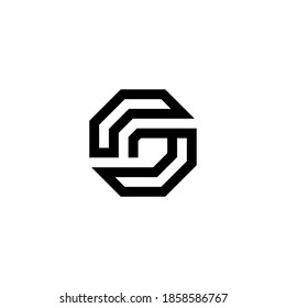 g initial logo design vector graphic idea creative