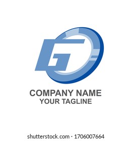 G initial logo letter for business company
