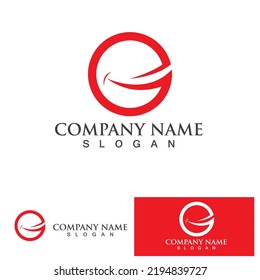 G initial people logo and symbol vector