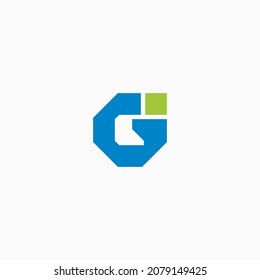 G initial square Business company Professional G logo