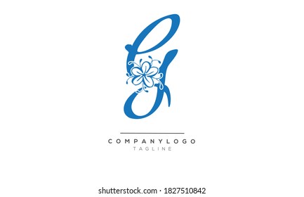 G initials monogram letter text