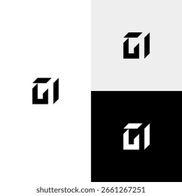 g intial monogram vector icon illustration