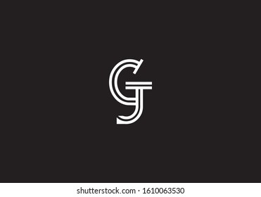 G J G J Letter Alphabet Stock Vector (Royalty Free) 1610063530 ...