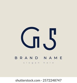 G and J logo design. GJ abstract Letters Logo Monogram. This logo design is the process of creating a visual symbol that represents a brand, company, or individual.