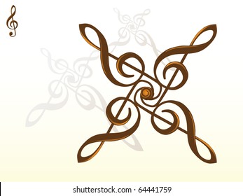 g key abstract - illustration