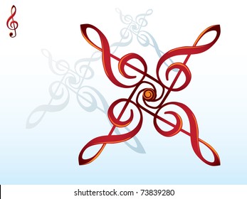 g key abstract - illustration