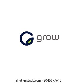 G Leaf Grow Logo
suitable for nature brand logo