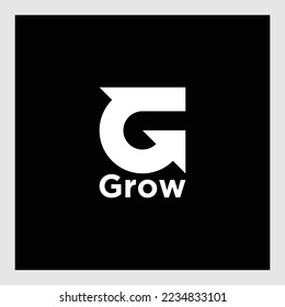  G Letter Arrow Icon Vector Logo Template Illustration Design. Vector EPS 10.