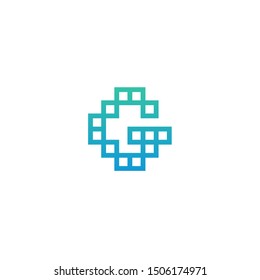 G Letter Design Vector Blocks Cubes icon/logo design inspiration